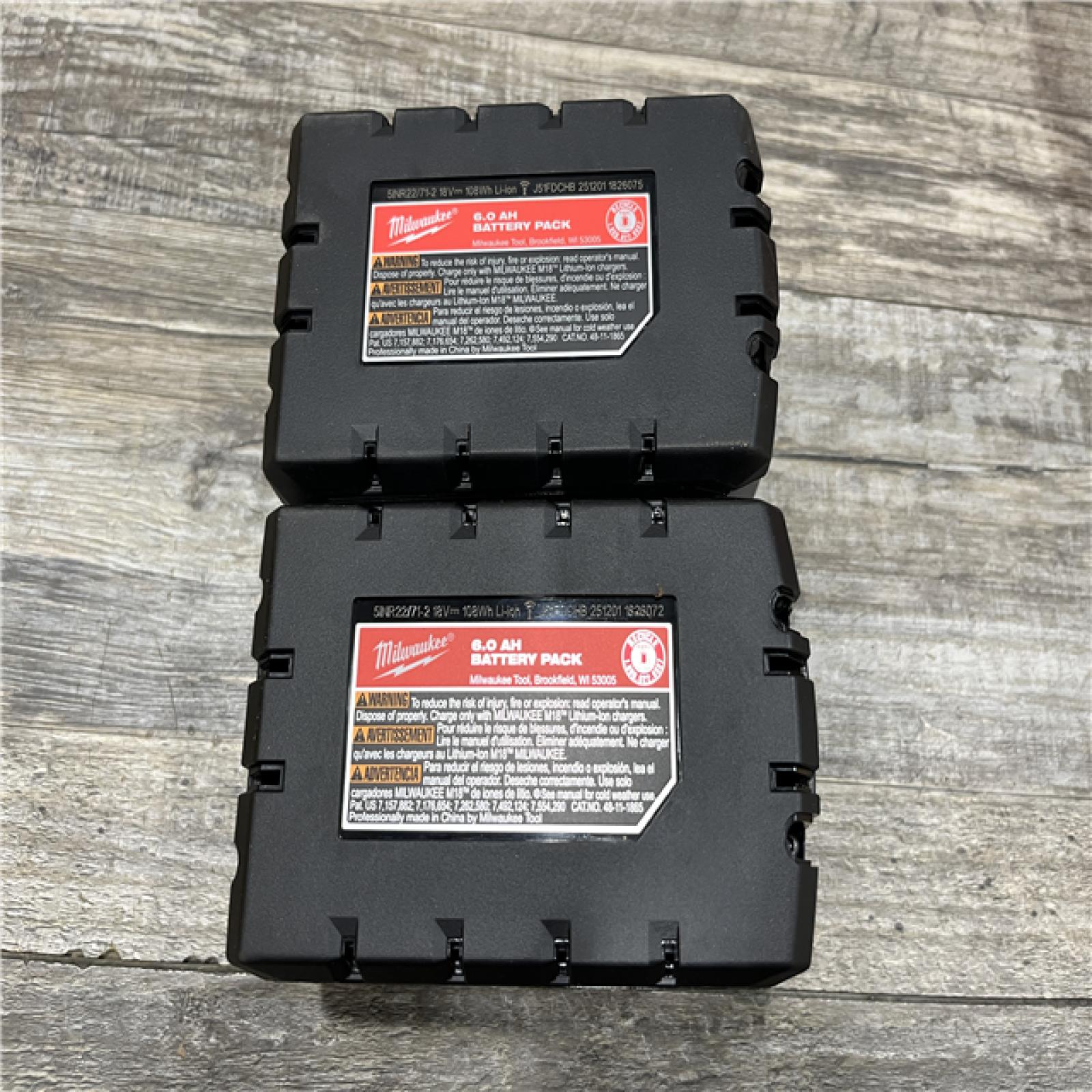 AS-IS Milwaukee 18-Volt Lithium-Ion High Output Starter Kit
