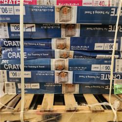 Phoenix AS-IS Pet Crate for Training and Travel Pallet (12 Cages)