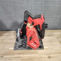 HOUSTON LOCATION - AS-IS Milwaukee M18 FUEL 18V Lithium-Ion Cordless Brushless 6-1/2 in. Plunge Cut Track Saw (Tool-Only)