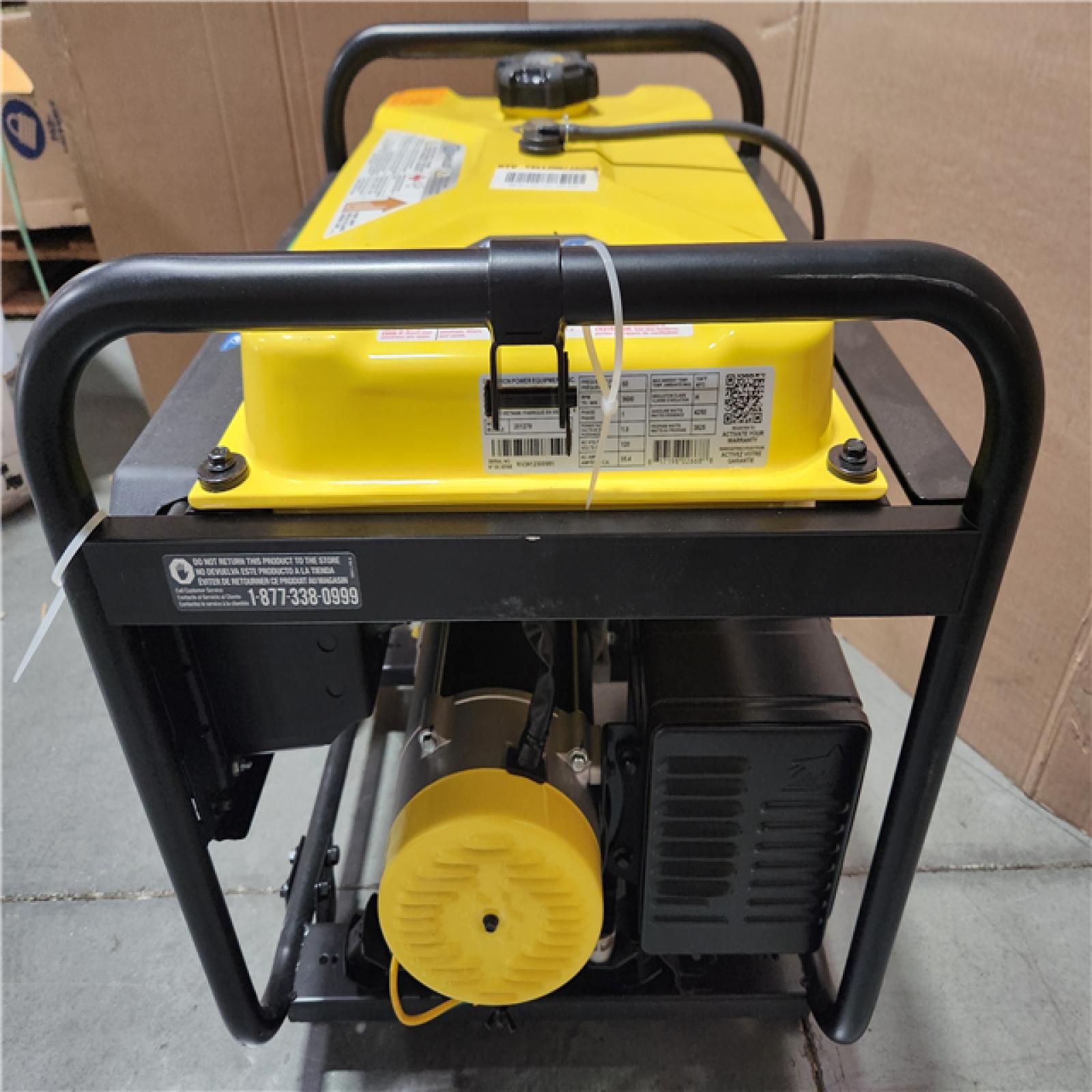 CALIFORNIA AS-IS CHAMPION PORTABLE GENERATOR