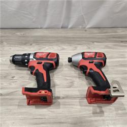 AS-IS Milwaukee 18V Cordless 2-Tool Drill/Driver and Impact Driver Kit