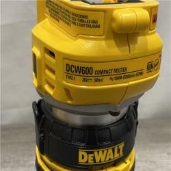 AS-IS DEWALT 20V MAX XR Cordless Brushless Fixed Base Compact Router (Tool Only)