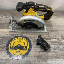 AS-IS DEWALT 20V MAX Cordless Brushless 6-1/2 in. Sidewinder Style Circular Saw (Tool Only)