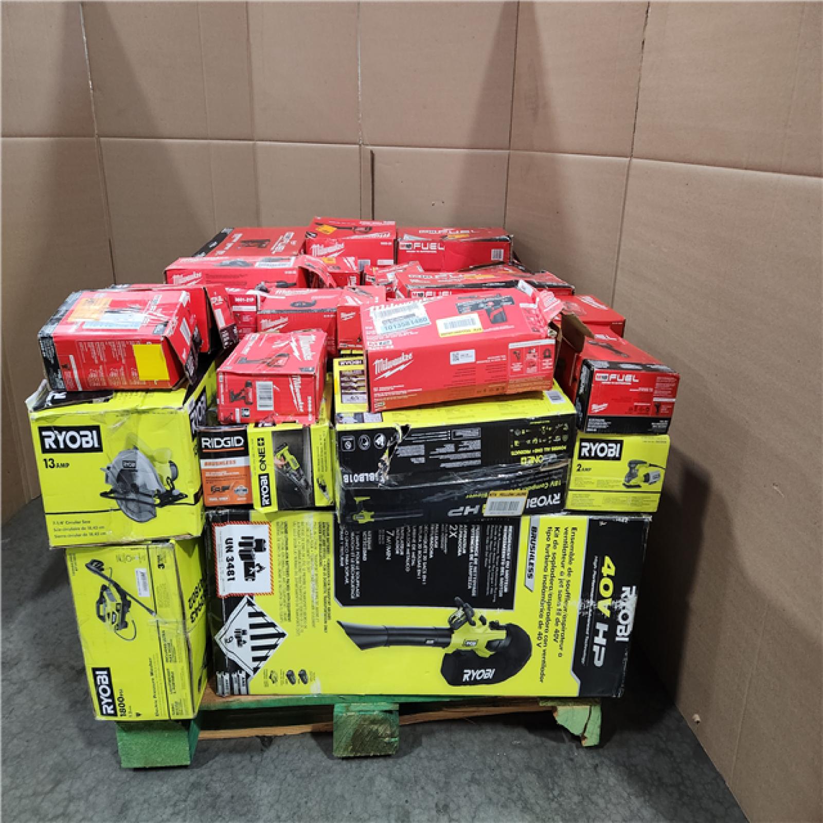 California AS-IS Tool Pallet