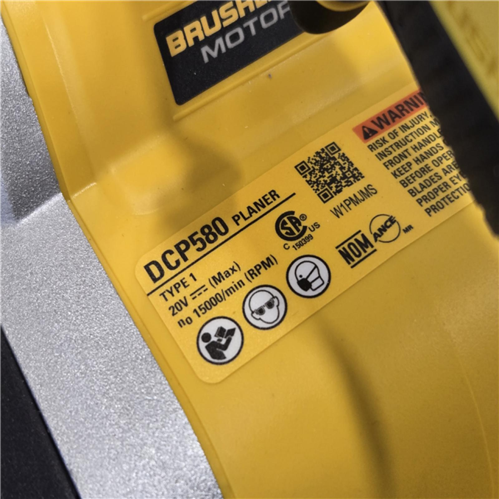 AS-IS DEWALT 20V MAX XR Cordless 3-1/4 in. Planer (Tool Only)