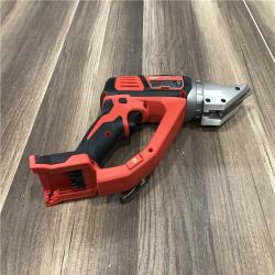 AS-IS Milwaukee  18-Volt Lithium-Ion Cordless 18-Gauge Double Cut Metal Shear (Tool-Only)
