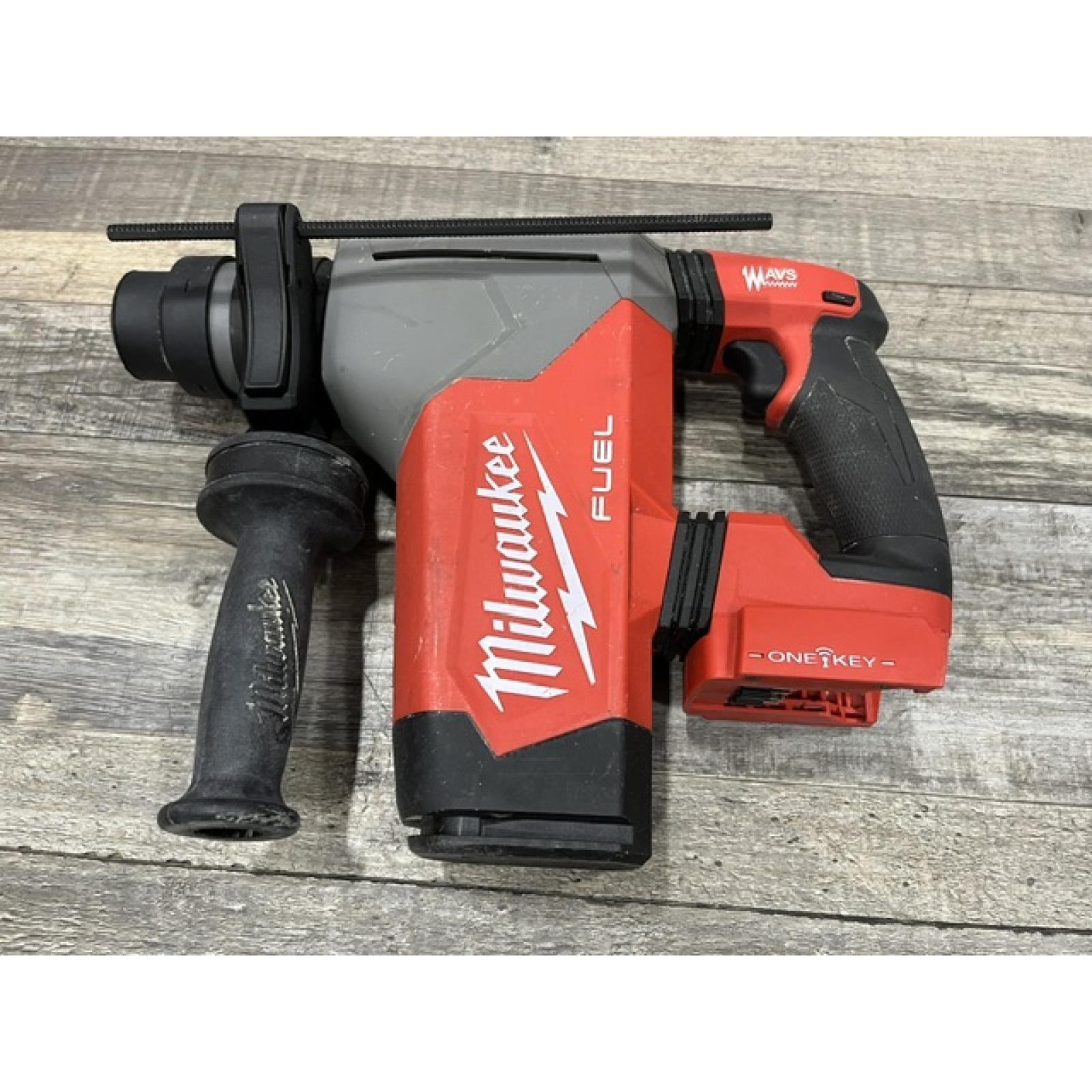 AS-IS Milwaukee FUEL 18V Lithium-Ion Brushless Cordless SDS-Plus 1-1/8 in. Rotary Hammer Drill (Tool-Only)