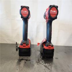 AS-IS- Milwaukee FUEL 18V Lithium-Ion Brushless Cordless Hammer Drill and Impact Driver Combo Kit