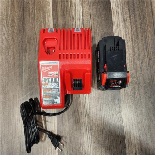 AS-IS - Milwaukee M18 18-Volt Lithium-Ion XC Starter Kit with One 5.0Ah Battery and Charger