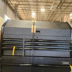 Phoenix Husky Tool Storage 52 in. W x 20 in. D Heavy Duty Rolling Tool Chest Combo in Matte Black