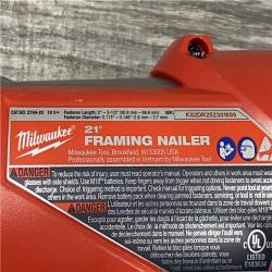 AS-IS Milwaukee FUEL 3-1/2 in. 18-Volt 21-Degree Lithium-Ion Brushless Cordless Framing Nailer (Tool-Only)