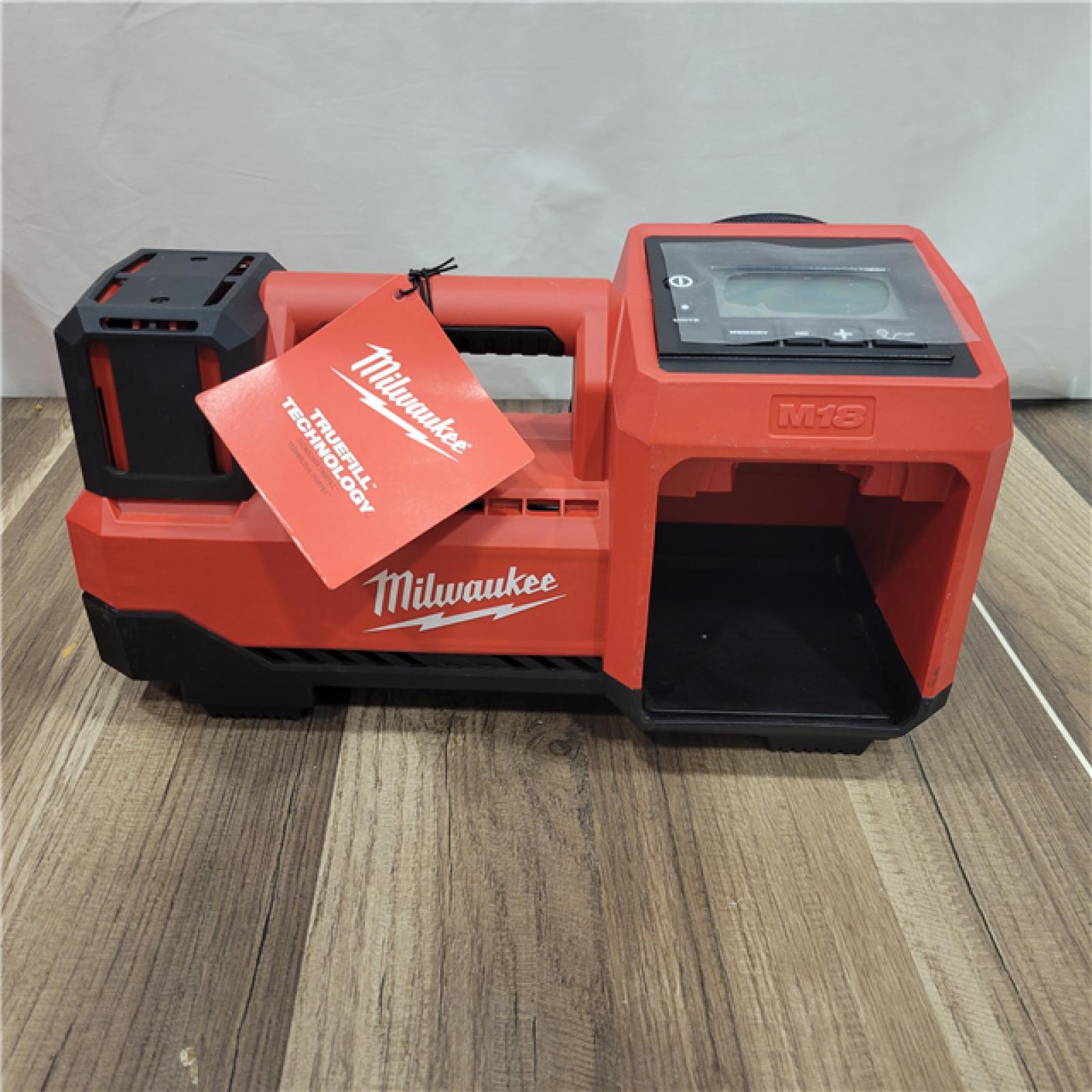 AS-IS MILWAUKEE M18 18-Volt Lithium-Ion Cordless Inflator (Tool-Only)