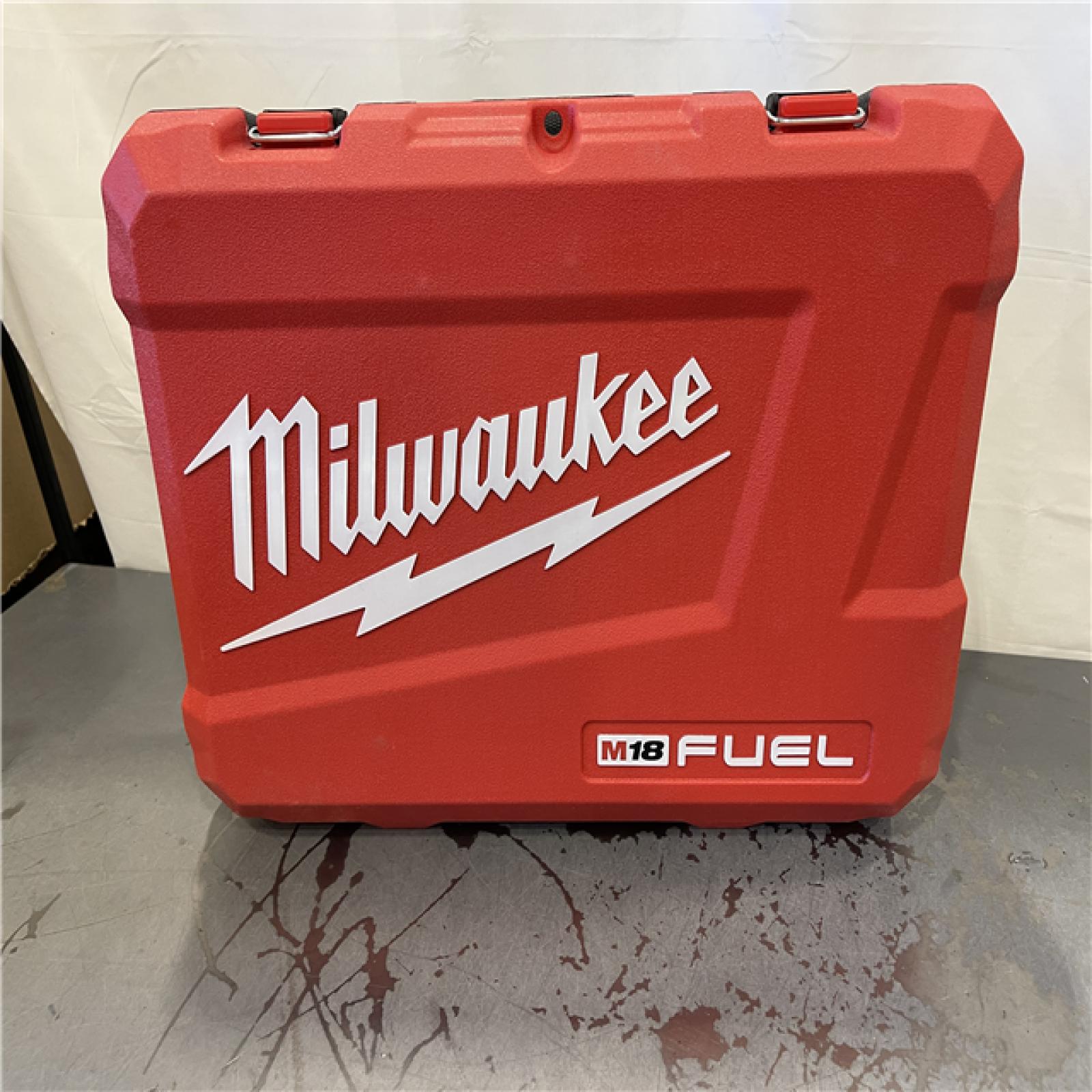 AS-IS - MILWAUKEE M18 FUEL 18V Lithium-Ion Brushless Cordless Hammer Drill and Impact Driver Combo Kit