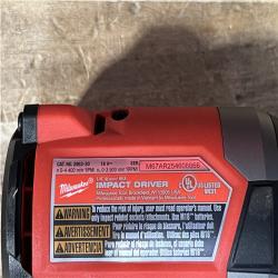 Houston Locations AS-IS Milwaukee FUEL 18V Lithium-Ion Brushless Cordless 1/4 in. Hex Impact Driver (Tool-Only)