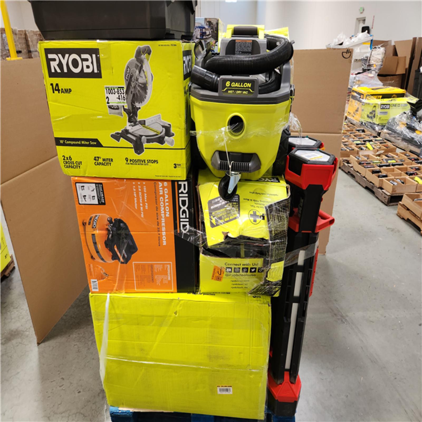 CALIFORNIA  AS-IS TOOL PALLET