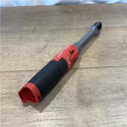 AS-IS Milwaukee FUEL INSIDER 12V Lithium-Ion Brushless Cordless 1/4 in. - 3/8 in. Extended Reach Box Ratchet (Tool-Only)