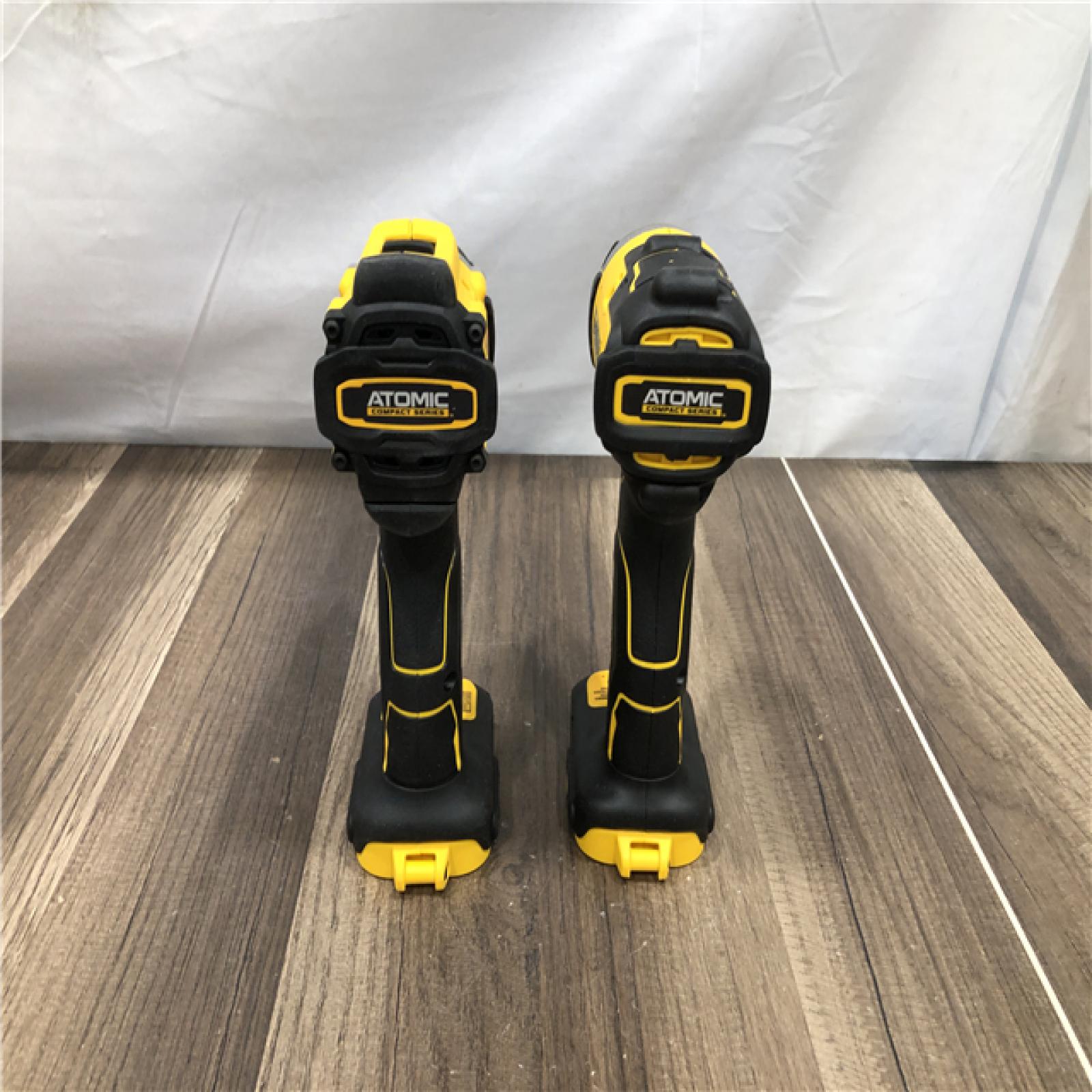 AS-IS DEWALT ATOMIC 20-Volt MAX Lithium-Ion Cordless Combo Kit