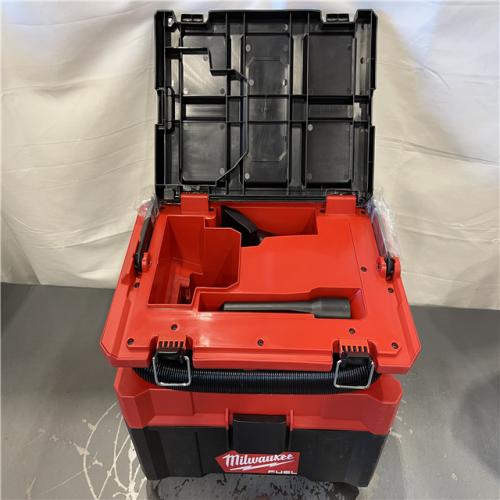 AS-IS - MILWAUKEE M18 FUEL PACKOUT 18-Volt Lithium-Ion Cordless 2.5 Gal. Wet/Dry Vacuum