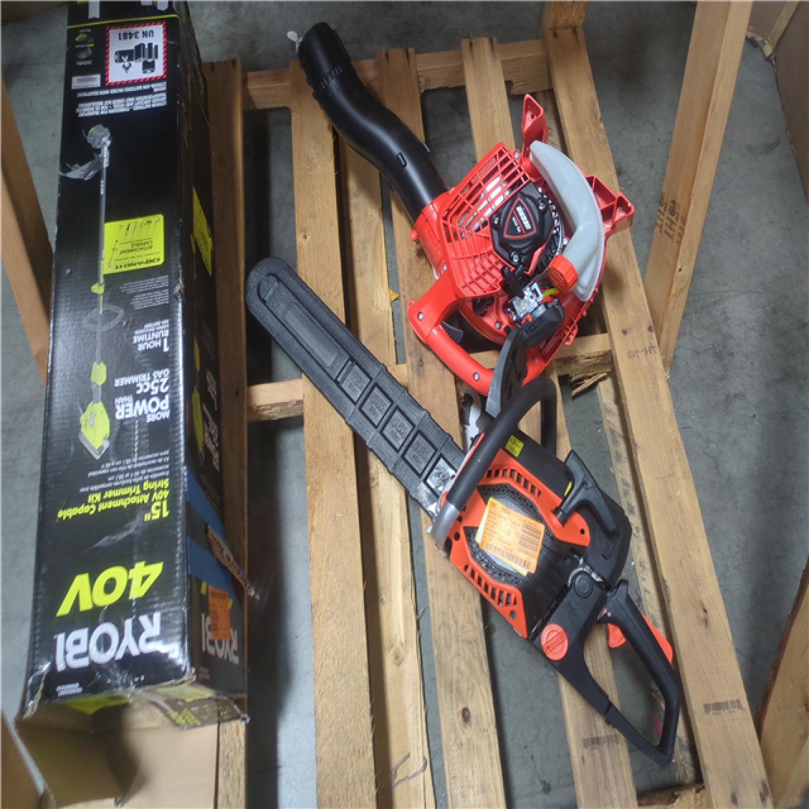 CALIFORNIA AS-IS OUTDOOR POWER EQUIPMENT