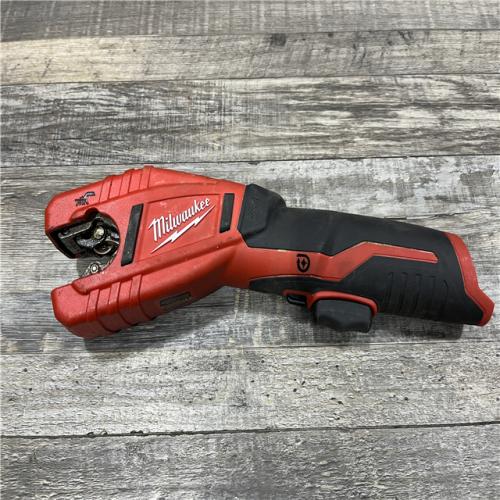 AS-IS Milwaukee 12V Lithium-Ion Cordless Copper Tubing Cutter (Tool-Only)