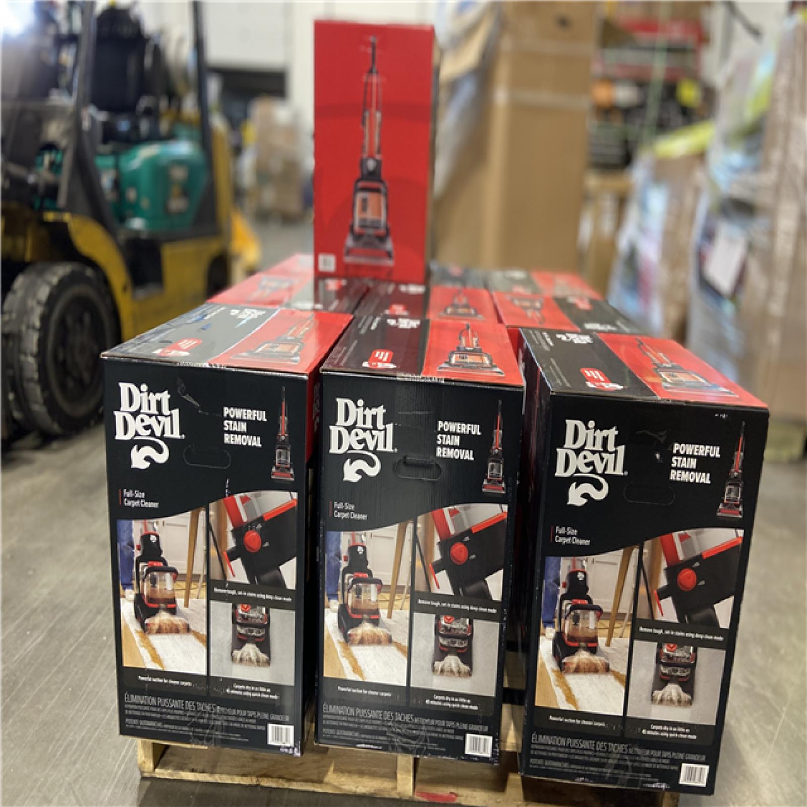 DALLAS LOCATION - Dirt Devil Full Size Upright Corded Carpet Cleaner Machine, Carpet Shampooer for Dirt and Stains on Carpet (10 UNITS)
