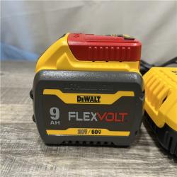 AS-IS DEWALT 20V/60V MAX FLEXVOLT Lithium-Ion 9.0Ah Battery and Charger Starter Kit