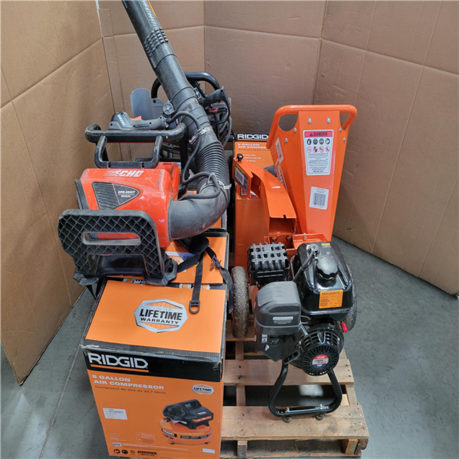 CALIFORNIA AS-IS OUTDOOR POWER EQUIPMENT