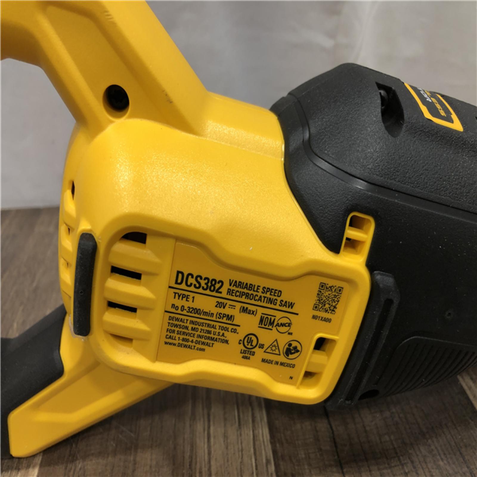 AS-IS DEWALT 20V MAX Cordless Brushless Reciprocating Saw (Tool Only)