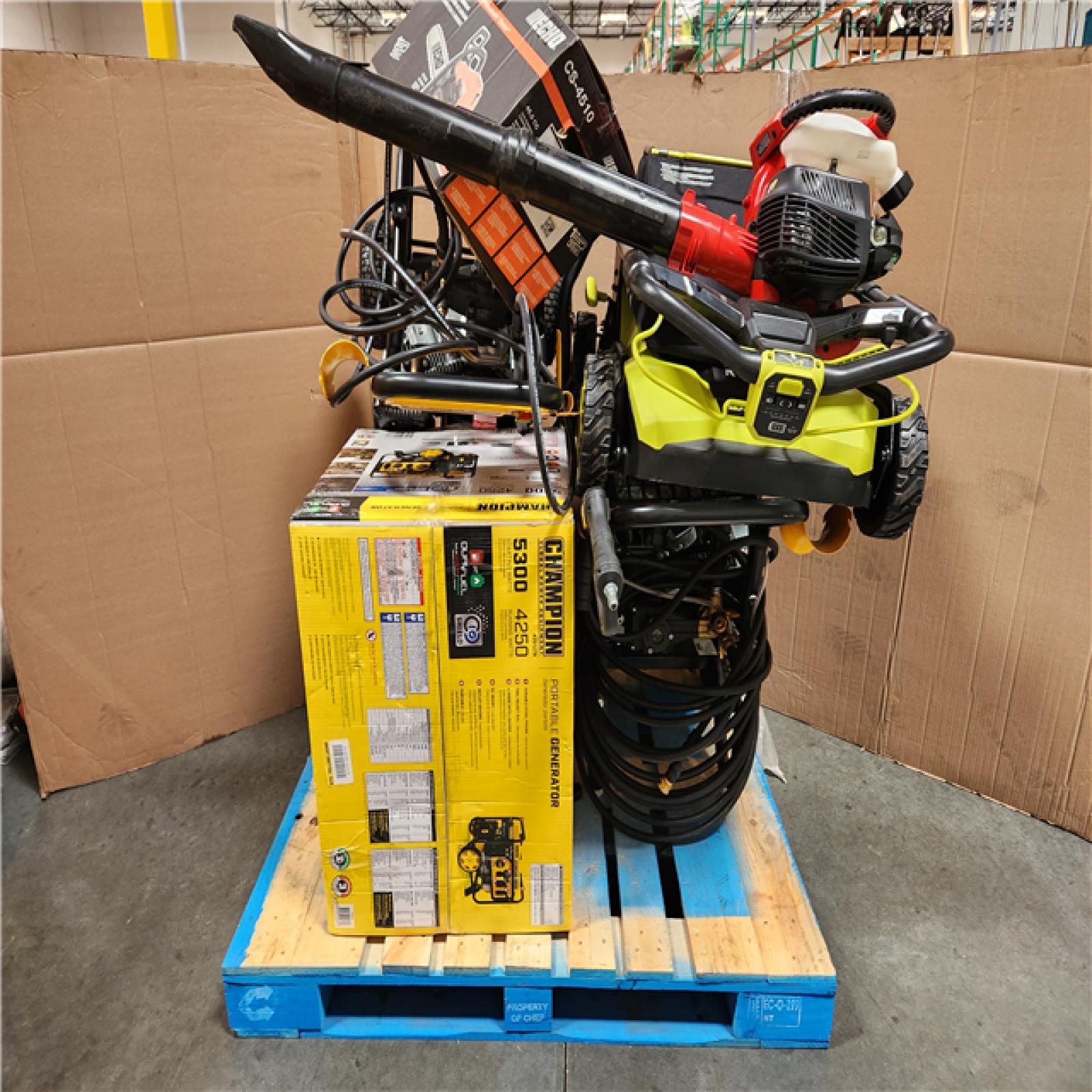 CALIFORNIA AS-IS OUTDOOR POWER EQUIPMENT