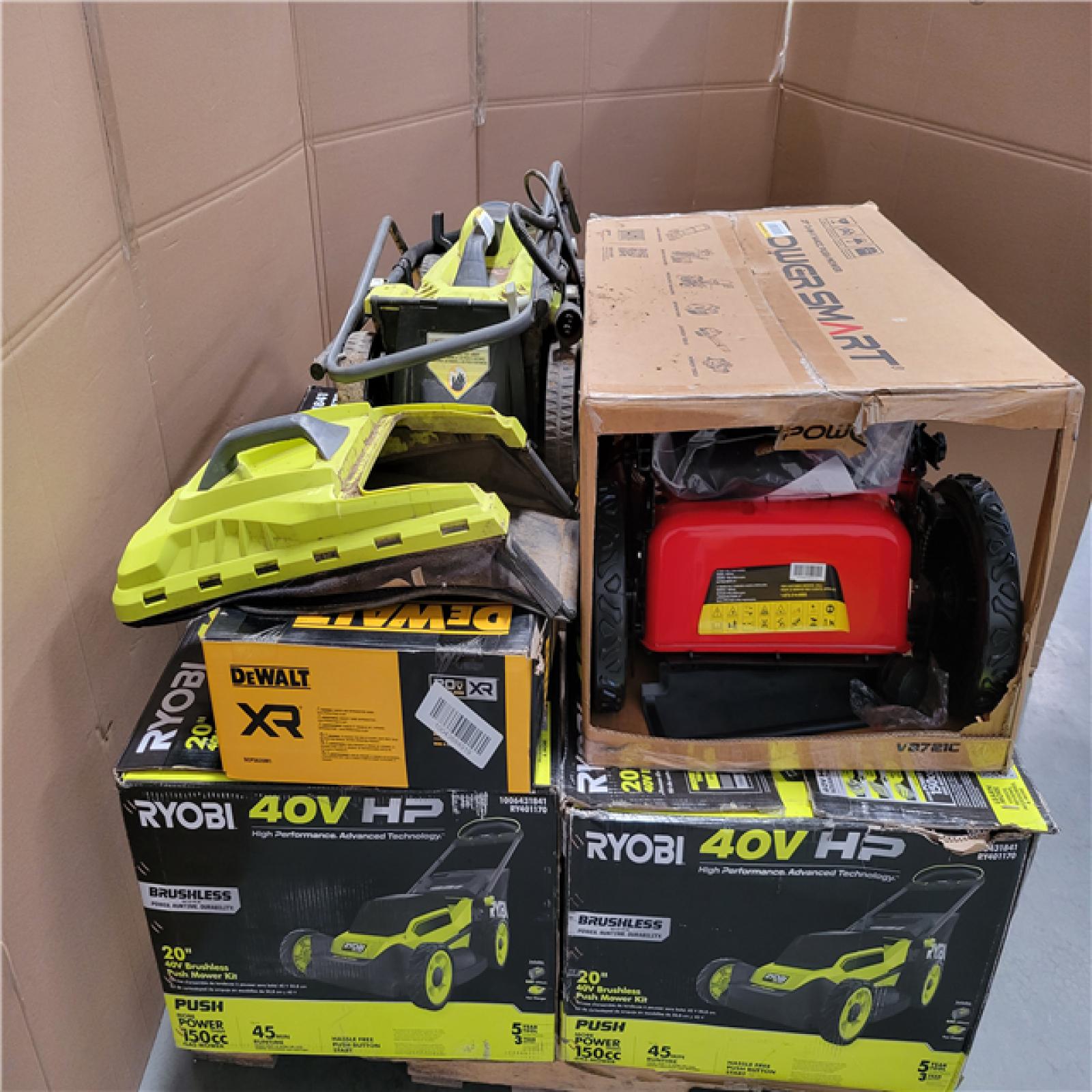 CALIFORNIA AS-IS OUTDOOR POWER EQUIPMENT