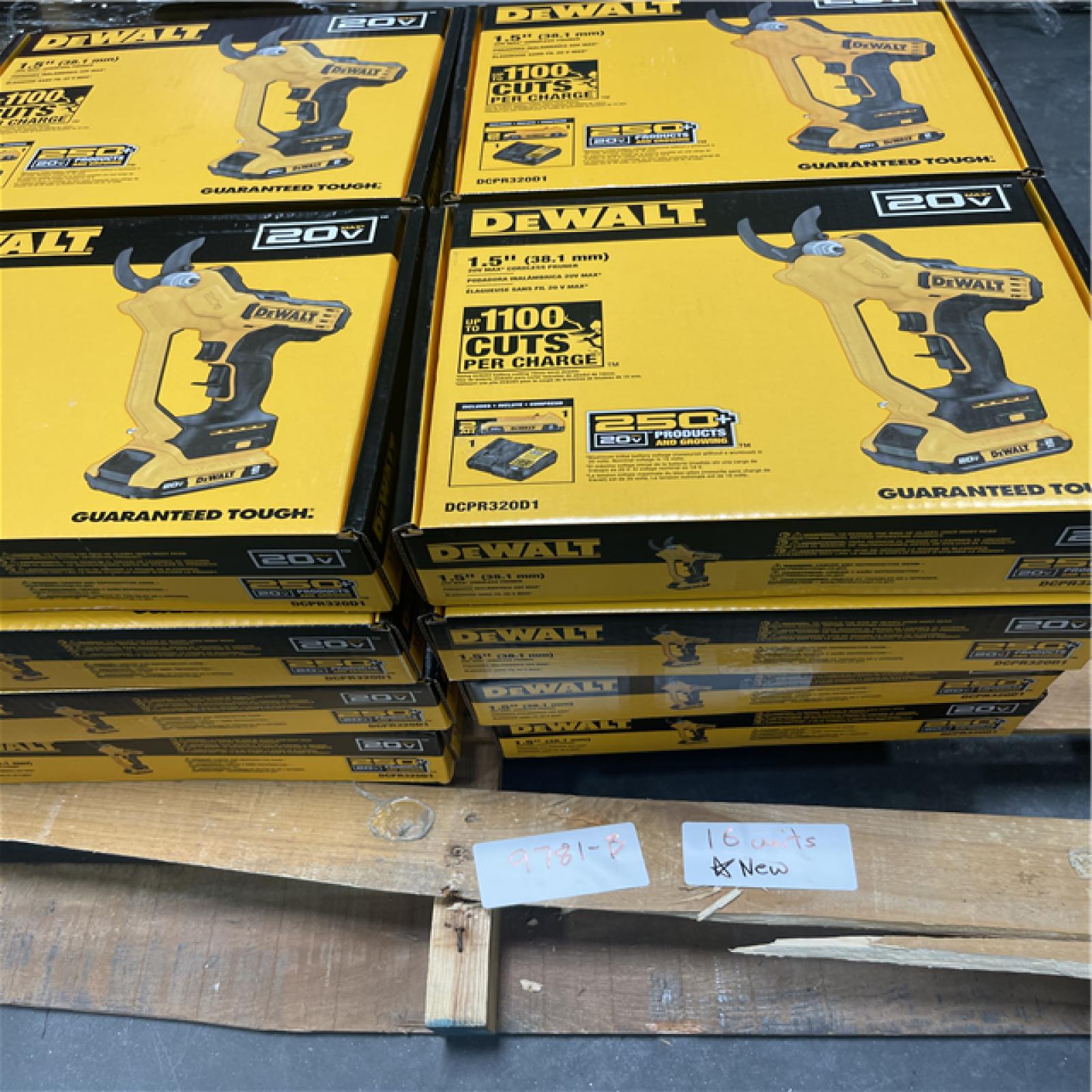 Atlanta Location As-Is Power Tools Partial Truckload (13 Pallets) 9781-B