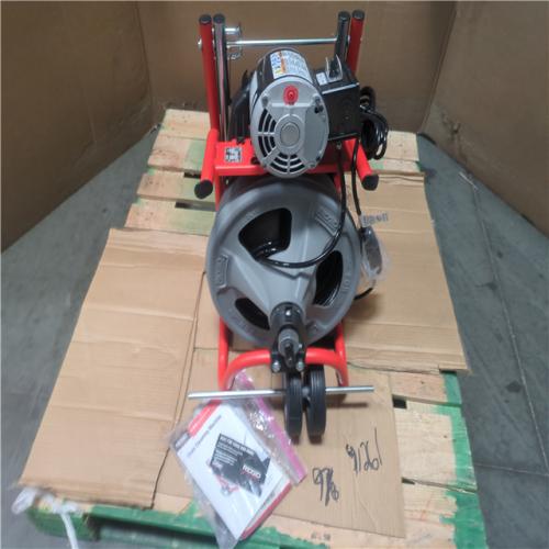 CALIFORNIA AS-IS RIGID DRAIN CLEANING MACHINE k-400