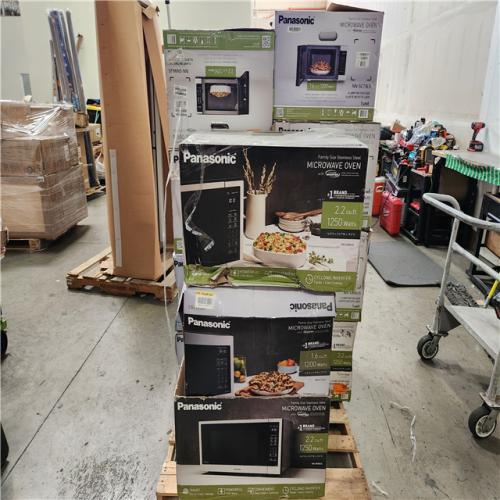 Phoenix Location Mixed Panasonic Countertop Microwave in Stainless Steel Pallet (11 Microwaves)