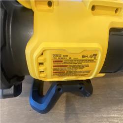 AS-IS DEWALT 20V MAX 125 MPH 450 CFM Brushless Cordless Handheld Leaf Blower with Concentrator Nozzle (Tool Only)