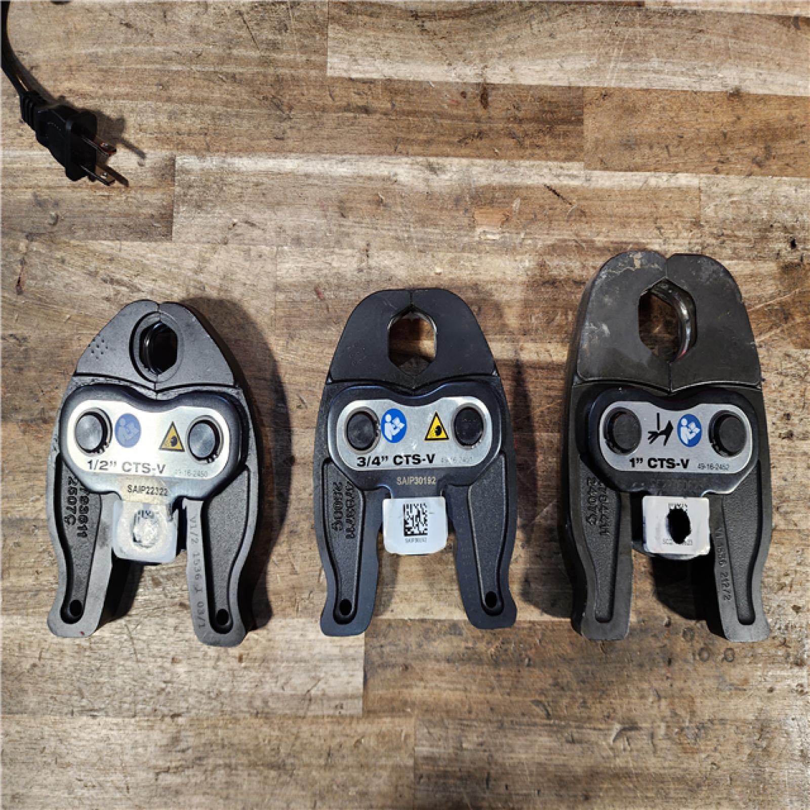 HOUSTON LOCATION - AS-IS M12 12-Volt Lithium-Ion Force Logic Cordless Press Tool Kit (3 Jaws Included) with Two 1.5 Ah Battery and Hard Case