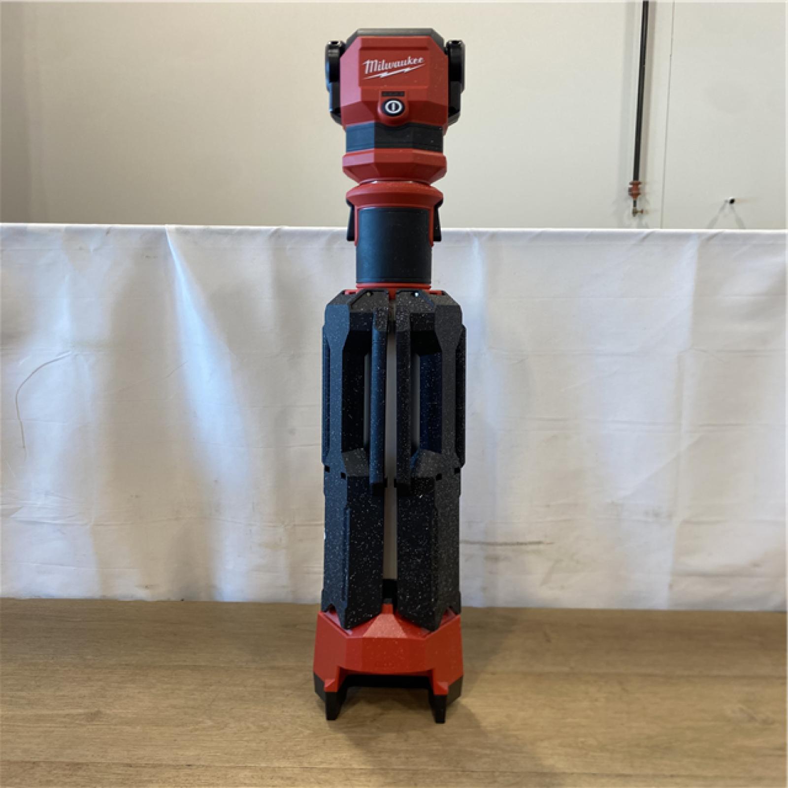 AS-IS Milwaukee M12 12-Volt Lithium-Ion Cordless 1400 Lumen ROCKET LED Stand Work Light (Tool-Only)
