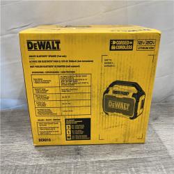 NEW - DEWALT 20V MAX Cordless Bluetooth Speaker (Tool Only)