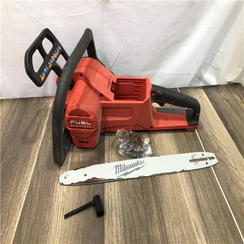 AS-IS Milwaukee FUEL 16 in. 18V Lithium-Ion Brushless Battery Chainsaw (Tool-Only)