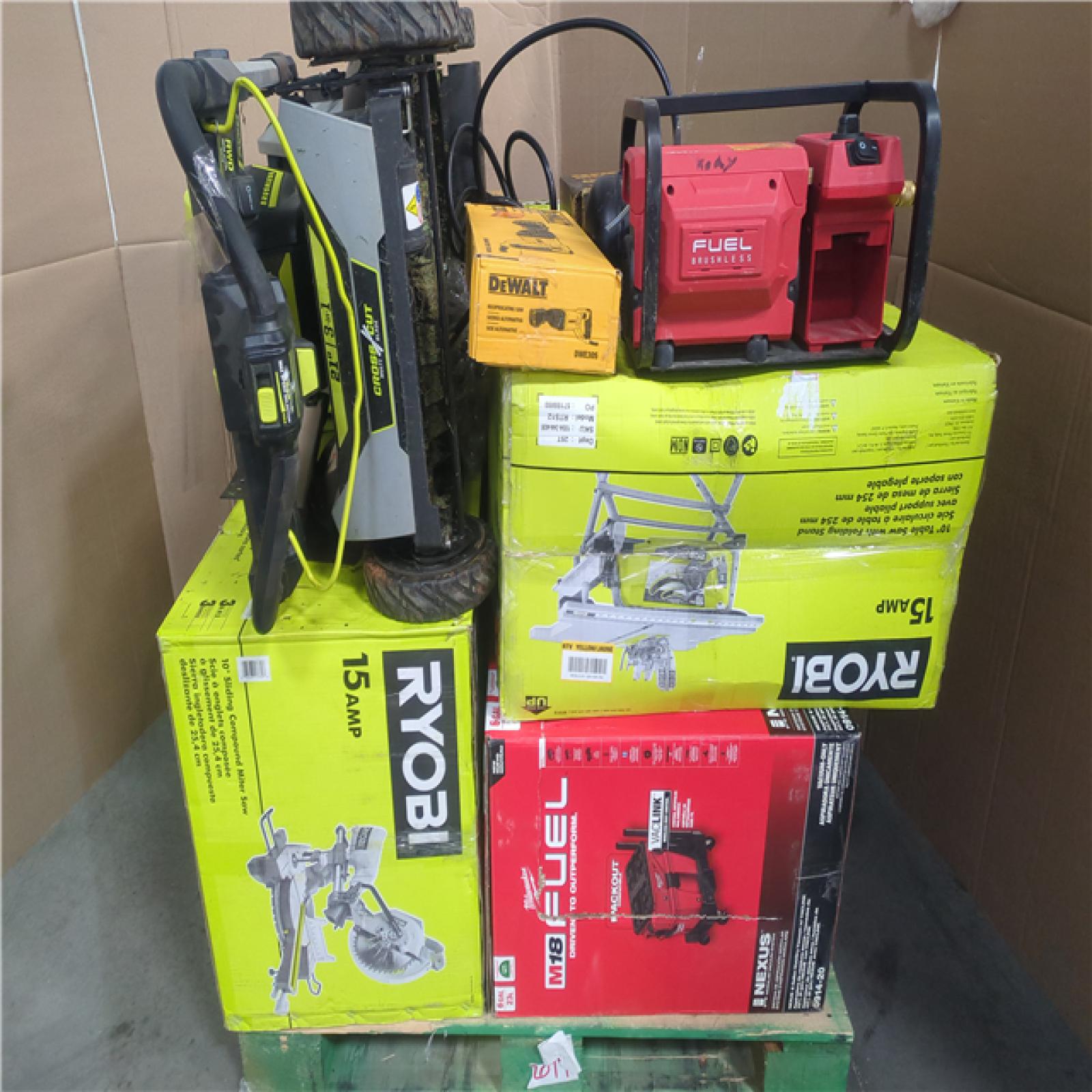 CALIFORNIA AS-IS TOOL PALLET