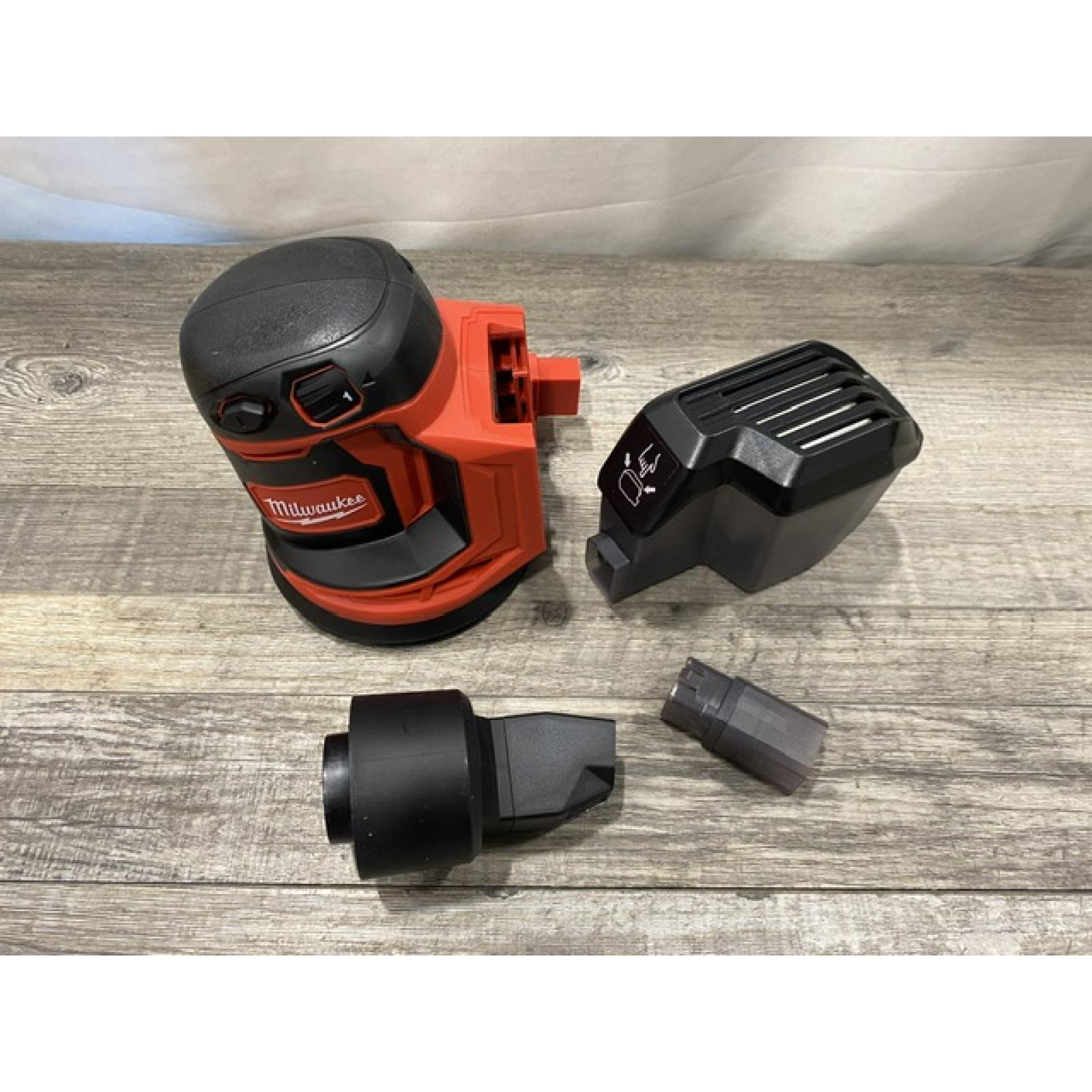 AS-IS Milwaukee 18V Lithium-Ion Cordless 5 in. Random Orbit Sander (Tool-Only)