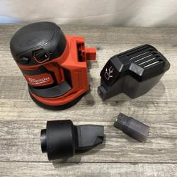 AS-IS Milwaukee 18V Lithium-Ion Cordless 5 in. Random Orbit Sander (Tool-Only)