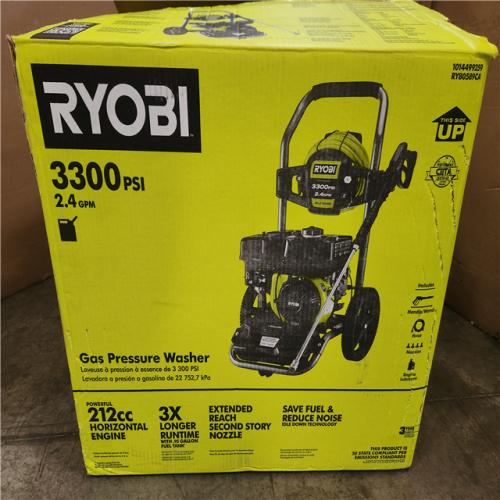 Phoenix NEW RYOBI 3300 PSI 2.4 GPM Cold Water Gas Pressure Washer with 212cc Engine