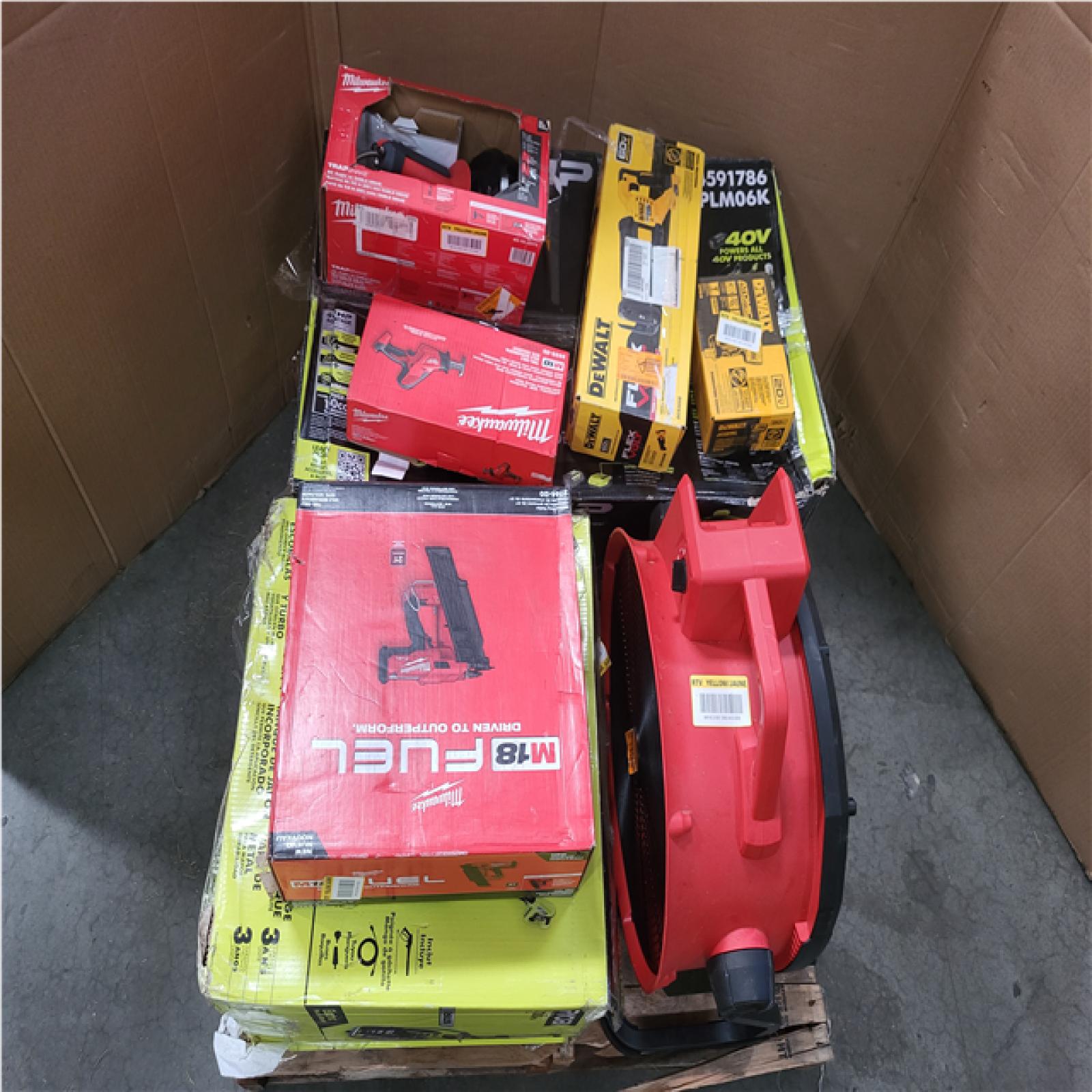 CALIFORNIA AS-IS TOOL PALLET