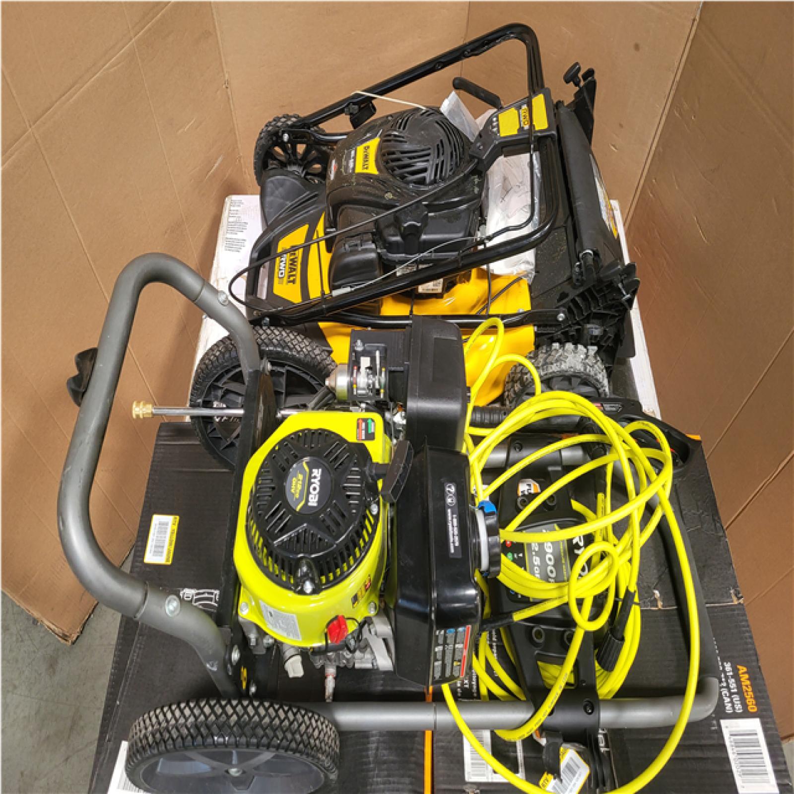 CALIFORNIA AS-IS OUTDOOR POWER EQUIPMENT