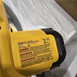 AS-IS  DEWALT 15 Amp Corded 10 in. Compound Single Bevel Miter Saw
