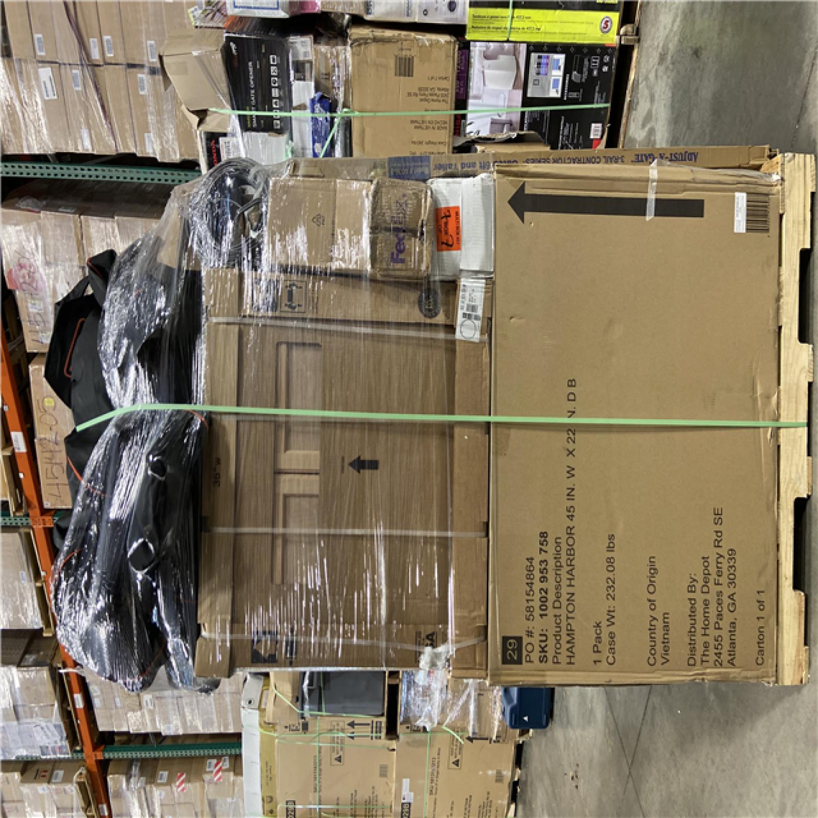 DALLAS LOCATION - AS-IS HOME IMPROVEMENT PALLET