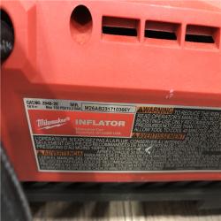 AS-IS Milwaukee 18-Volt Lithium-Ion Cordless Electric Portable Inflator (Tool-Only)