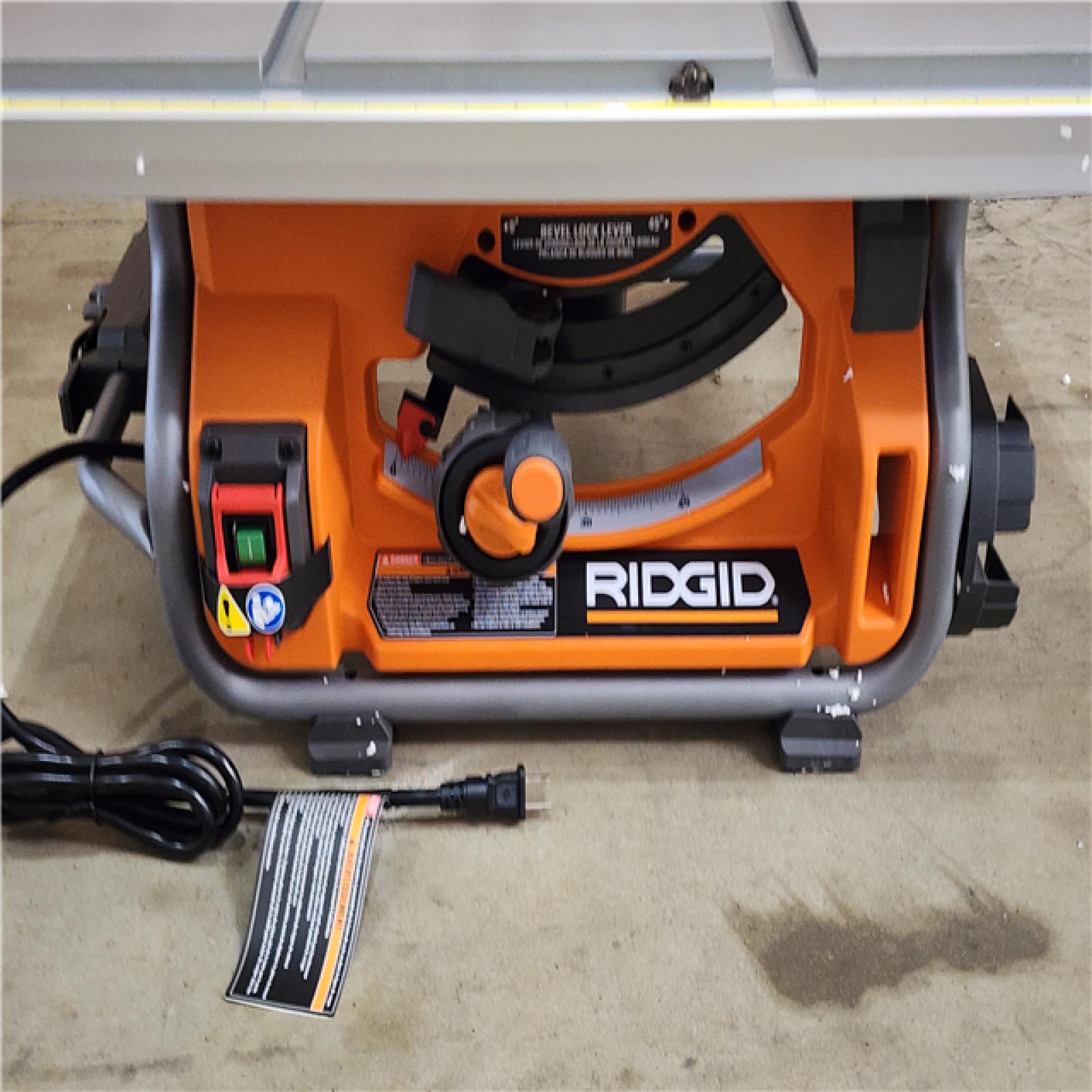 RIGID 15 Amp 10 in. Portable Corded Pro Jobsite Table Saw with Stand