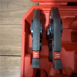 California AS-IS Milwaukee Force Logic M18 Press Tool Kit  Includes (2) Batteries  Charger and Hard Case