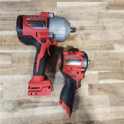 HOUSTON LOCATION - AS-IS MILWAUKEE 2 TOOL COMBO KIT W/ (2) BATTERY & CHARGER
